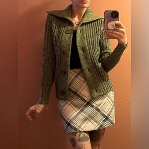 Mossimo Supply Co. Olive Green Sweater